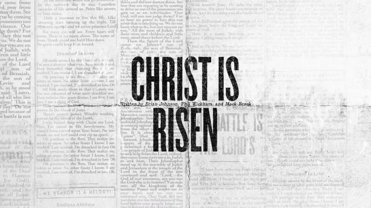 Download Music: Christ Is Risen | Bethel Music [Mp3 + Lyrics]