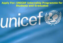 UNICEF Internship Programme for Students and Graduates